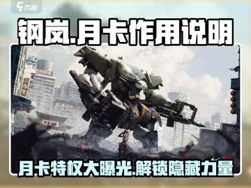 钢岚手游月卡🔥超值作用大揭秘！截图1