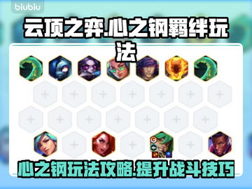 云顶之弈🔥心之钢玩法羁绊超强攻略来啦！截图1
