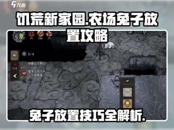 饥荒新家园：小型农场兔子放置攻略🐰游戏技巧大公开！截图1