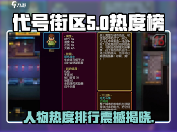 代号街区🔥人物热度排行✨游戏名人堂🎉截图1
