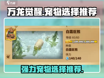 万龙觉醒💥宠物最强选择推荐🔥截图1