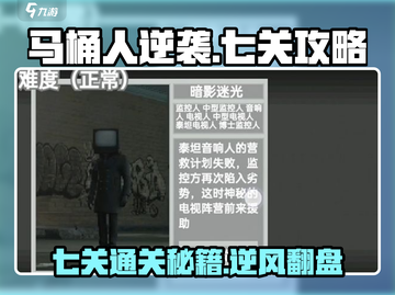 马桶人逆袭七关🔥通关秘籍💡游戏技巧大公开！截图1