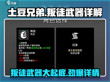 土豆兄弟叛徒武器大起底！🎮🔥截图1