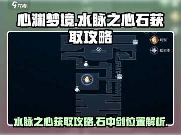 心渊梦境🌟：水脉之心石中剑获取攻略💎截图1