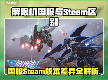 《解限机国服VS Steam：区别大揭秘🔥》🎮💥截图1