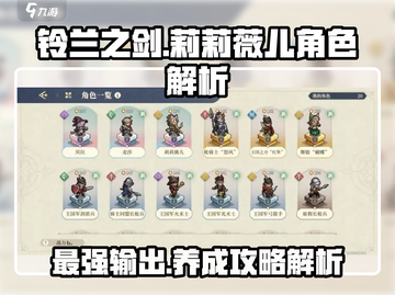 铃兰之剑：莉莉薇儿角色解析，超强🔥必练！截图1