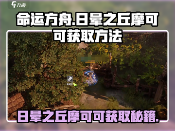 命运方舟🔥日晕之丘摩可可获取秘籍💎截图1