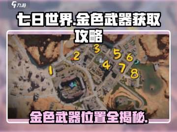 七日世界金色武器📍位置分享与获取攻略！截图1