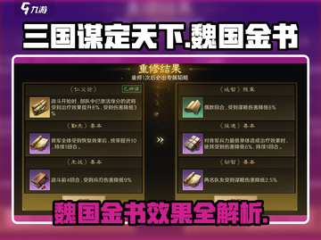 三国谋定天下🔥魏国金书效果全解析🎉截图1