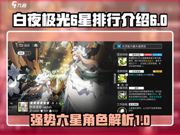 白夜极光🔥6星排行曝光！强势角色必看✨截图1