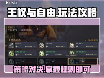 王权与自由🔥超简单玩法攻略，轻松上手！截图1