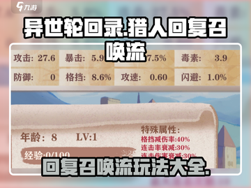 异世轮回录🔥猎人回复召唤流玩法攻略来啦！截图1