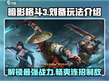 暗影格斗3🔥刘备玩法大全，轻松制胜超简单！截图1