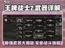 王牌战士2武器大起底！💥游戏党必看🔥