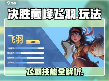 决胜巅峰飞羽🔥超神技巧大揭秘！✨截图1