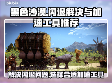 黑色沙漠💥闪退解决+加速工具推荐🔥截图1