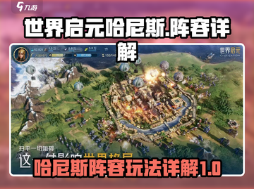 世界启元哈尼斯🔥超强阵容搭配秘籍来了！截图1