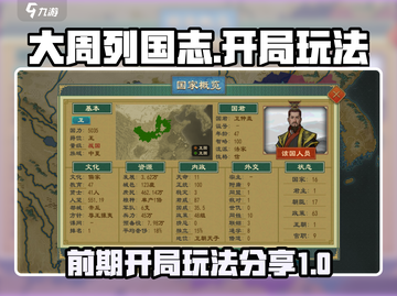 大周列国志🔥前期开局玩法超全分享！截图1