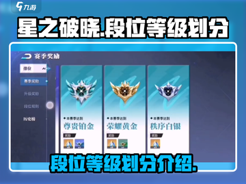 🔥星之破晓：段位等级划分大揭秘！✨截图1