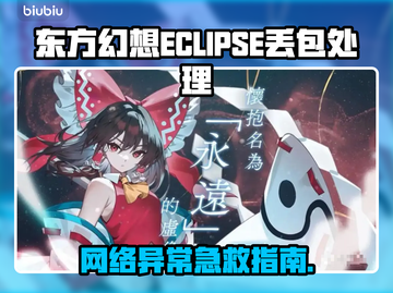 🎮东方幻想ECLIPSE掉线丢包？一招解决！截图1