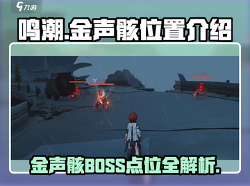 鸣潮🔥金声骸BOSS点位全揭秘！📍截图1