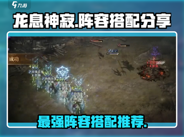 龙息神寂🔥最强阵容曝光，手游党必看！截图1