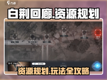 白荆回廊🔥前期资源规划与玩法攻略🎉截图1