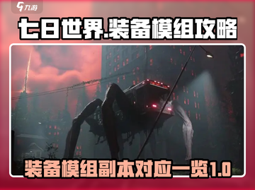 七日世界装备模组掉落🔥副本全攻略！🎮截图1