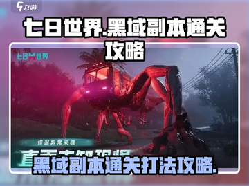 七日世界🔥黑域副本通关打法攻略💡截图1