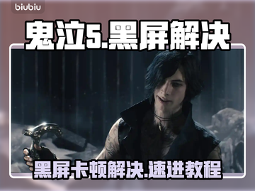 🎮鬼泣5黑屏进不去？一招解决！💥截图1
