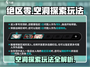 绝区零🔥空洞探索玩法超全攻略来啦！新手必看👇截图1