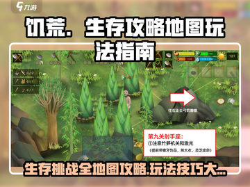 《挨饿荒野》🔥全地图攻略+玩法指南，生存王者必备！截图1