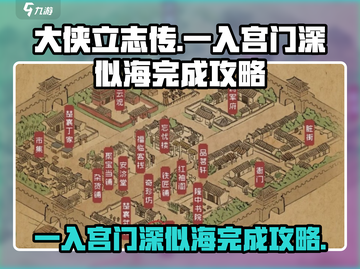 大侠立志传：宫门任务超🔥攻略分享！💥截图1