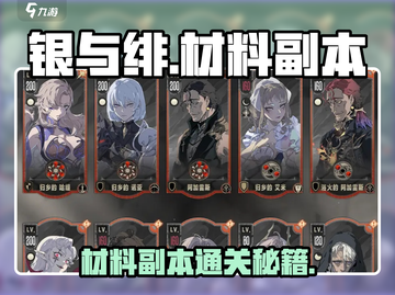 《银与绯材料副本爆肝攻略🔥速通技巧大公开💎》截图1