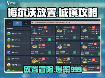 梅尔沃放置城镇🔥超简单玩法攻略来啦！新手必看💡截图1