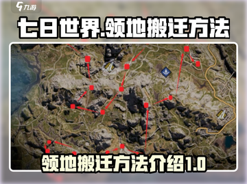 七日世界领地搬迁大揭秘💥游戏高手必看！截图1
