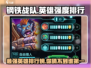 钢铁战队🔥英雄强度排行，最强英雄竟是TA！🎮
