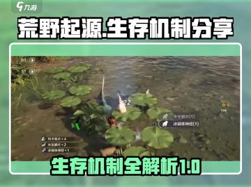 荒野起源🔥生存机制全揭秘！玩家必看💡截图1