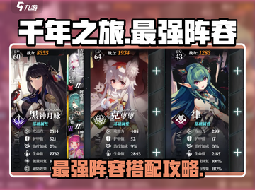 《千年之旅》最强阵容🔥速成攻略！🎮✨截图1