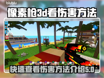 像素枪3D🔥伤害查看秘籍，玩家必看！截图1