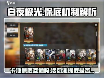 白夜极光💥活动池保底互通吗？真相来了！截图1