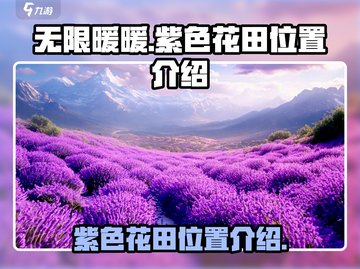 无限暖暖💥紫色花田位置大揭秘🌸截图1
