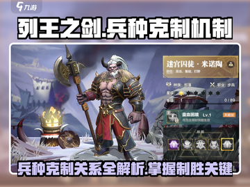 列王之剑🔥阵容与兵种克制全解析！助你战无不胜截图1