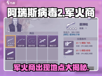 阿瑞斯病毒2💥军火商隐藏地点大曝光！🔥截图1
