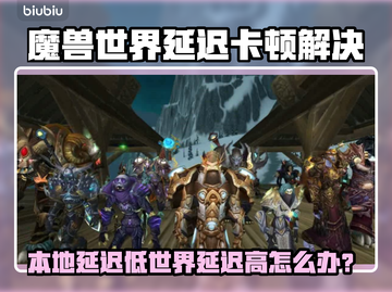 🎮魔兽世界延迟高？一招解决卡顿问题！截图1
