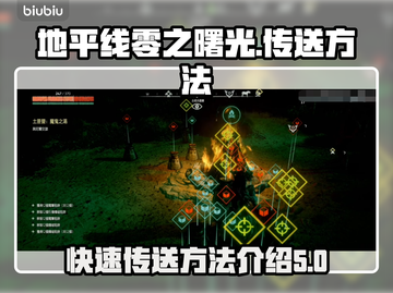 地平线零之曙光😎快速传送方法💡截图1