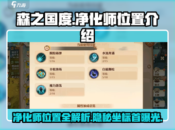 《森之国度》🔥净化师位置大揭秘！坐标全在这👇截图1