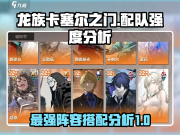 龙族卡塞尔之门最强配队🔥助你战无不胜！截图1