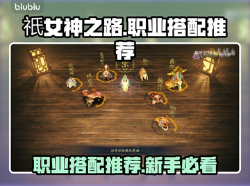 祇女神之路🔥职业搭配大揭秘！新手必看✨截图1