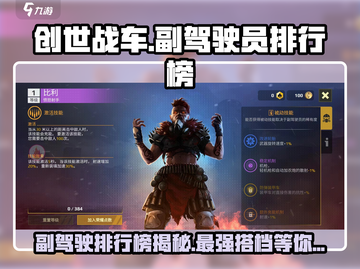 创世战车🔥副驾排行榜出炉，顶尖副驾驶等你来撩！截图1